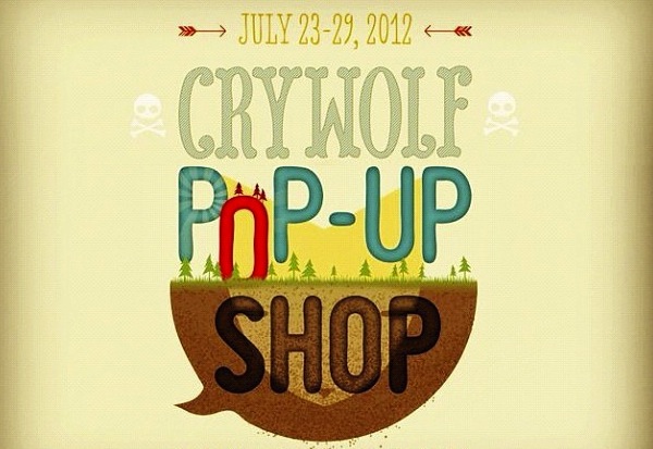 Party with Crywolf in their First Pop-Up Shop!