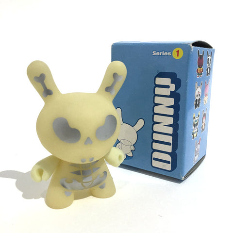 Dunny Series One: Jerry Abstract GID 3" Single Figure